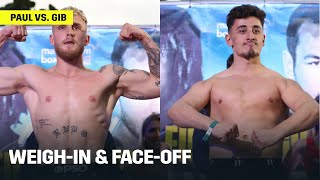 Jake Paul & AnEsonGib Weigh-In Face-Off Ahead Of Fight
