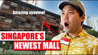 Inside Singapore's NEWEST Mall Facing The Sea. It Finally Opened!