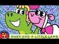 Mary Had A Little Lamb Fredbot Nursery Rhymes Lucy The Dinosaur