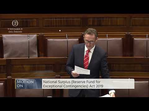 Deputy Peter Fitzpatrick- speech from 9 Nov 2021