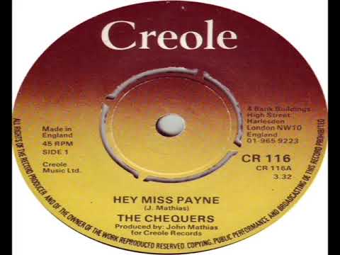 Chequers   Hey Miss Payne 1976