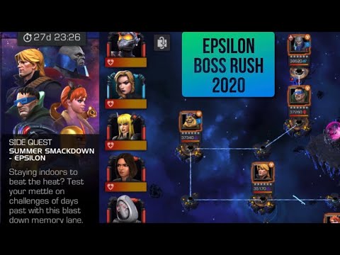 Boss Rush - Summer Smackdown - Epsilon | Side Quest | Epic | MCOC