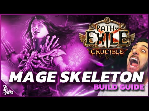 MAGE SKELLIES ARE BACK!! - Mage Skeleton Necro Build Guide 3.21