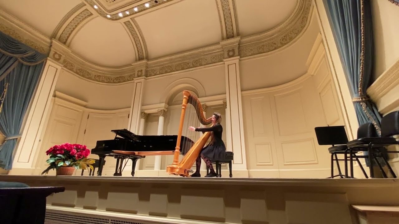 Promotional video thumbnail 2 for Singing harpist
