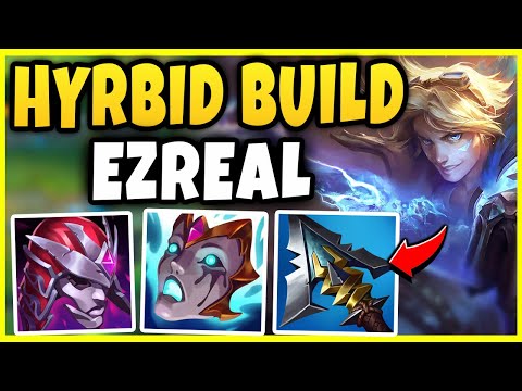 Hyrbird Ezreal PUMPS Out Damage, INSANE BUILD! - League of Legends