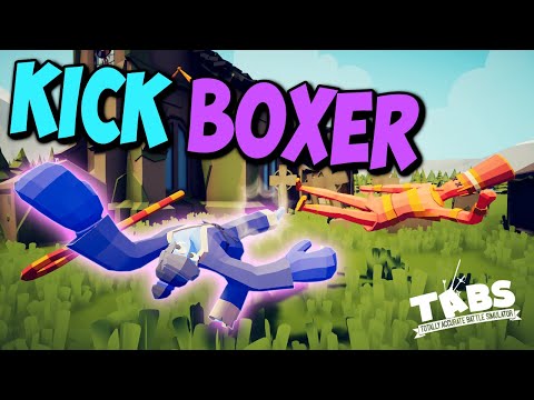 Kickboxing! Boxer Taekowondo vs Every Faction + mod units - TABS LEGACY UPDATE