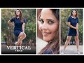 Anasuya Bharadwaj Vertical Video PhotoShoot Info Instagram June 24 Blue Actress Version