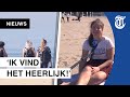 Daar is de zon! ‘Online les in de bus naar het strand’