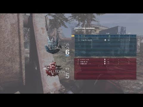 So i joined a losing team and destroyed everyone - First time on map (Search and destroy)