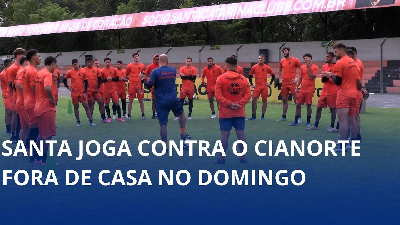 Santa joga contra o Cianorte fora de casa no domingo