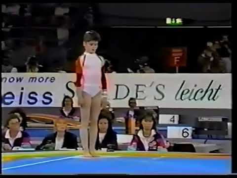 Cristina Bontas 🇷🇴 FX AA 10.000 1989 World Championships