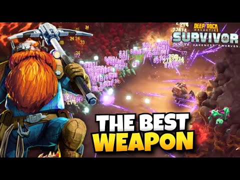 Hands Down The Best Weapon In The Game Right Now! | Deep Rock Galactic: Survivor