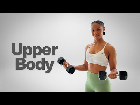 20 minute upper body dumbbell session to build strength and tone