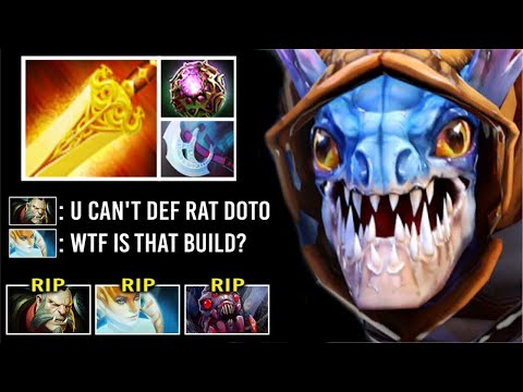 CRAZY STYLE Radiance + OC Slark vs Rat Doto Delete All Meta Heroes Epic Top MMR Rank Dota 2