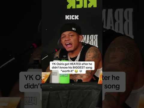 YK Osiris got HEATED after he didint know his BIGGEST song “worth it” 😭 💀