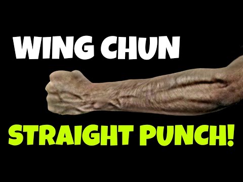 Wing Chun Straight Punch!