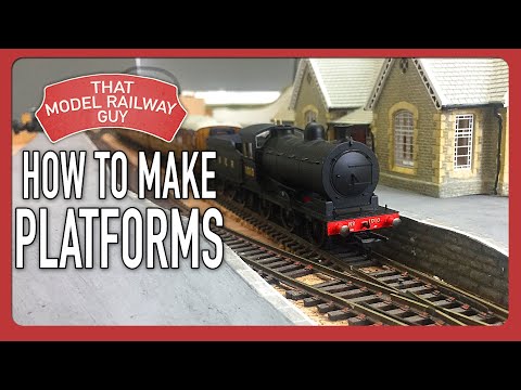 Building A Modular Model Railway! - Episode 11: How To Make Platforms