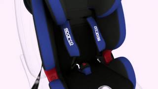 Sparco F1000K Blue (DO SPC3005AZ) - відео 1
