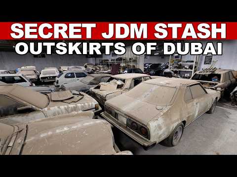 Secret JDM Boneyard Stash In Dubai - All To Be Restored | Capturing Car Culture