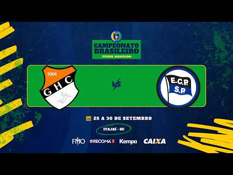 Campeonato Brasileiro Juvenil: GHC-PI - Pinheiros-SP [TRANSMISJA, LIVE]