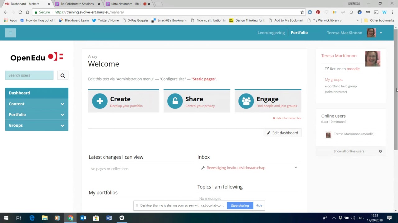 EVOLVE training platform tour