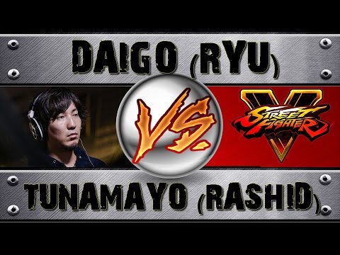 Street Fighter V  MCZ DAIGO UMEHARA (RYU) VS TUNAMAYO (RASHID) PRO RANKED MATCH - VER 1.01 HD