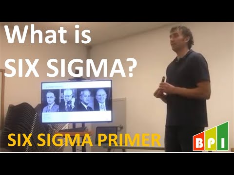 What is Six Sigma and Sigma Levels? Six Sigma Primer Workshop with Brion Hurley from BPI