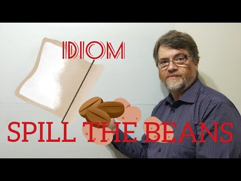 English Tutor Nick P Idioms (373) Spill the Beans -Origin