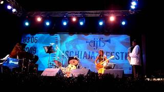 Antonio Faraò, Donald Harrison, Linley Marthe and Mike Clark. Ischia Jazz Festival 2009