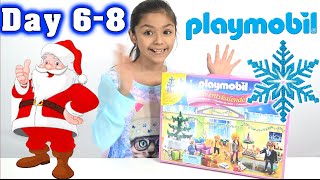 Day 6-8 | Playmobil Christmas Room with Illuminating Tree Advent Calendar (5496)