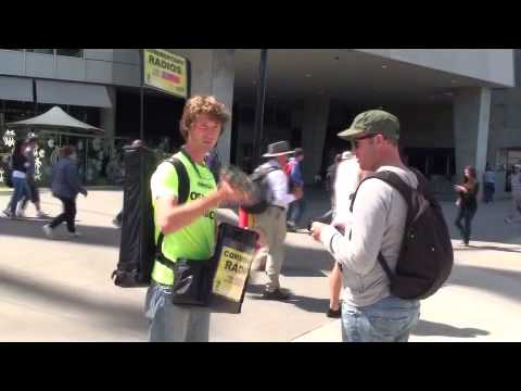 Backpacking Jobs -- Meet Magnus The Radio Selling Superstar from Germany