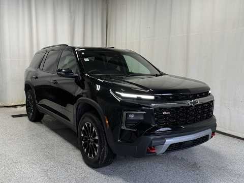 2025 Chevrolet Traverse AWD 4dr Z71 in Black for sale at Park Mazda in Sherwood Park, AB