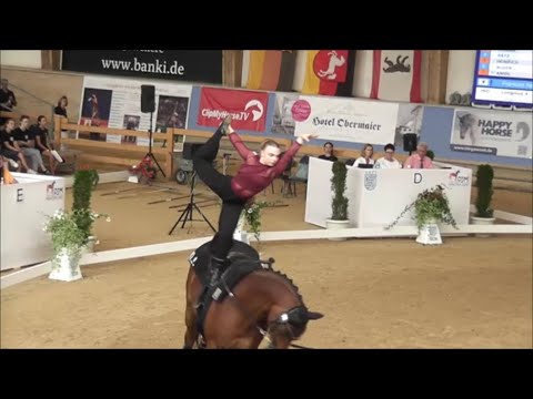 Deutsche Junioren Meisterschaft München 2025 - Einzelvoltigieren - Frances Moldenhauer