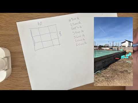 Part 1/3: Foundation - How much does a red brick house cost in 2025? Material cost.