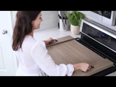 Laminate Wood Noodle Board Stove Cover youtube thumbnail