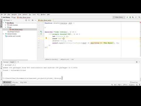 Test-Driven Development (TDD) in JavaScript - #2 - Assert First + Useful Tests