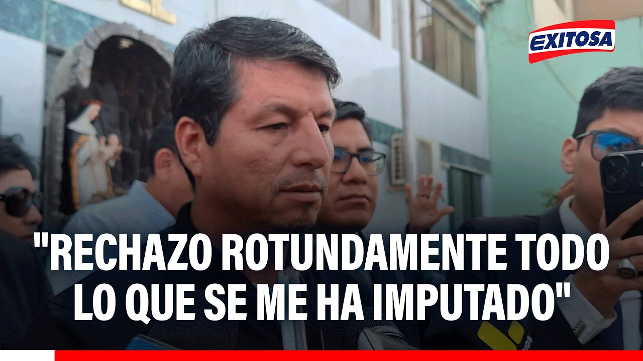 🔴🔵 Julián Pérez es liberado tras detención: "Rechazo rotundamente todo lo que se ha imputado"
