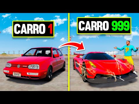 TRANSFORMEI CARROS NORMAIS em CARROS DE DEUSES no GTA 5