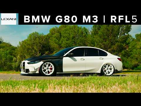 BMW g80 M3 Competition on RFL5 by Renzo Forgedlite