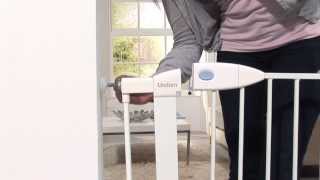 Lindam Sure Shut PushLoc Safety Gate - How To Use And Install | Babysecurity
