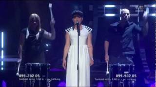 5. Carolina Wallin Pérez - Sanningen (Melodifestivalen 2012 Deltävling 3) 720p HD
