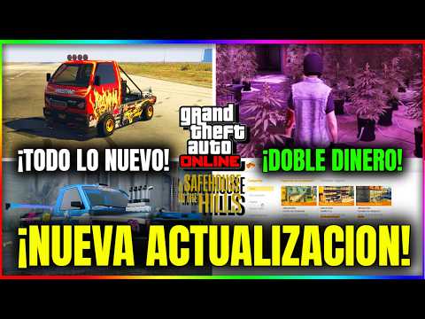 NUEVA ACTUALIZACION en GTA5 Online! 4 COCHES GRATIS! DINERO X5! NUEVO COCHE Y MÁS! Mystic