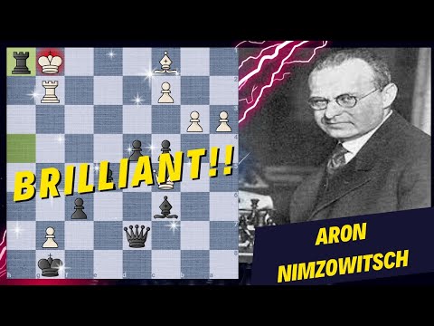 Louis van Vliet vs. Aron Nimzowitsch | Ostend-B (1907) | Brilliant Chess Games