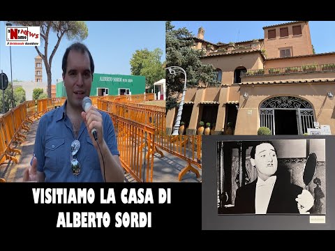 Visitiamo la casa museo di Alberto Sordi