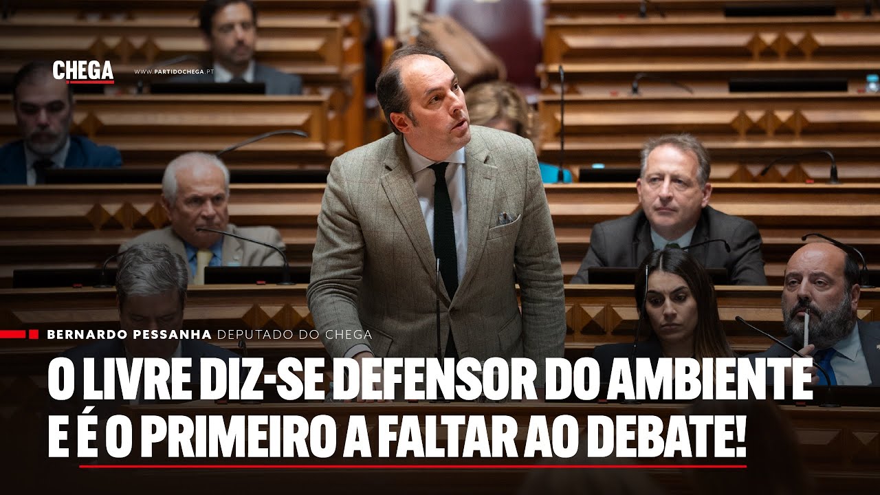 O Livre diz-se defensor do ambiente e é o primeiro a faltar ao debate!