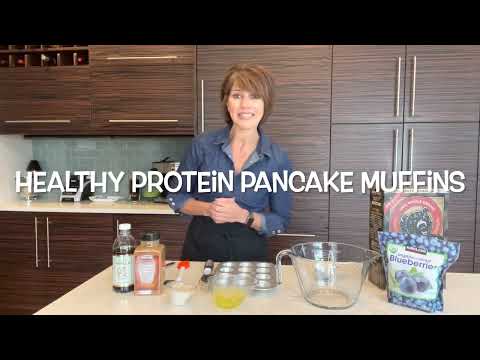 Protein Pancake Mini Muffins