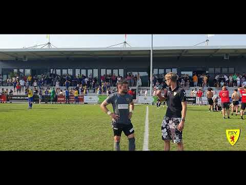 Interview zum zweiten Verbandsliga Relegationsspiel FSV 1 v/s SpVgg F.A.L.  vom 19.06.2022