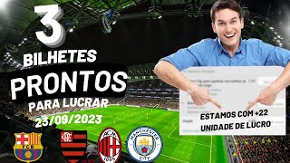 Bilhetes prontos para 23/09/2023 - Premier, La Liga, Brasileirão A e B - Por Big Data Tips