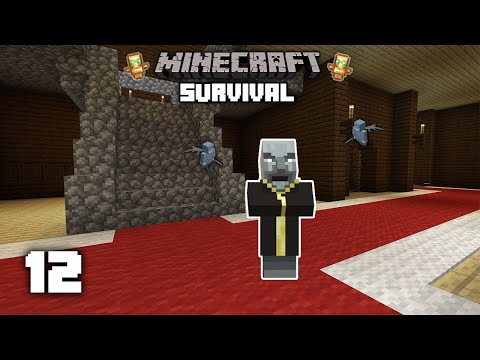 Minecraft: Crazy Mansion Raid! - Survival Let's play | Ep 12