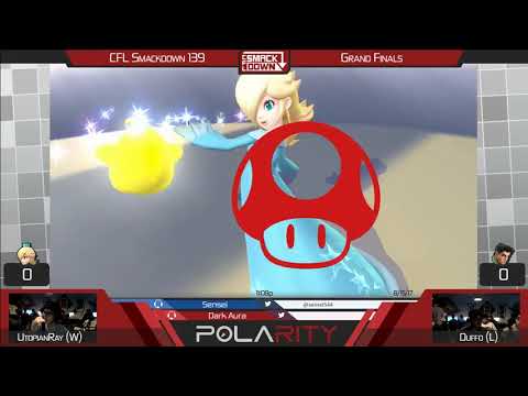 CFL Smackdown 139 WiiU - UtopianRay (Rosalina) vs Duffo (Little Mac) - Grand Finals pt 1